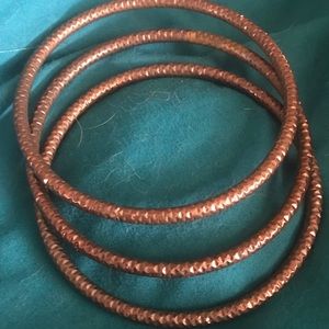 Set of 3 Brass Bangles